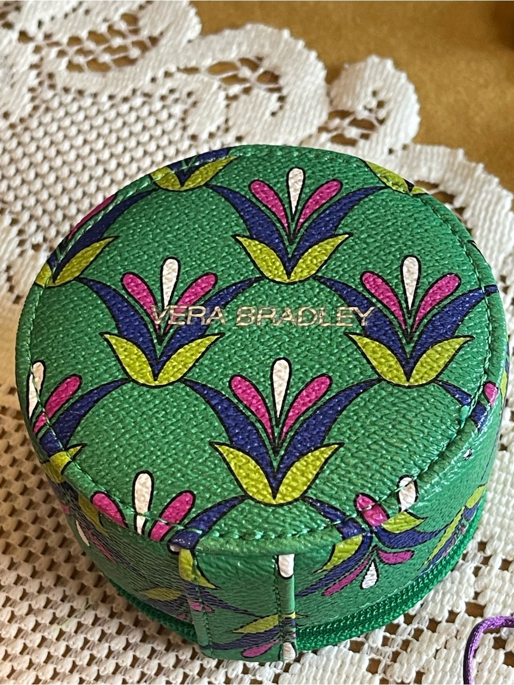 Vera Bradley jewelry case